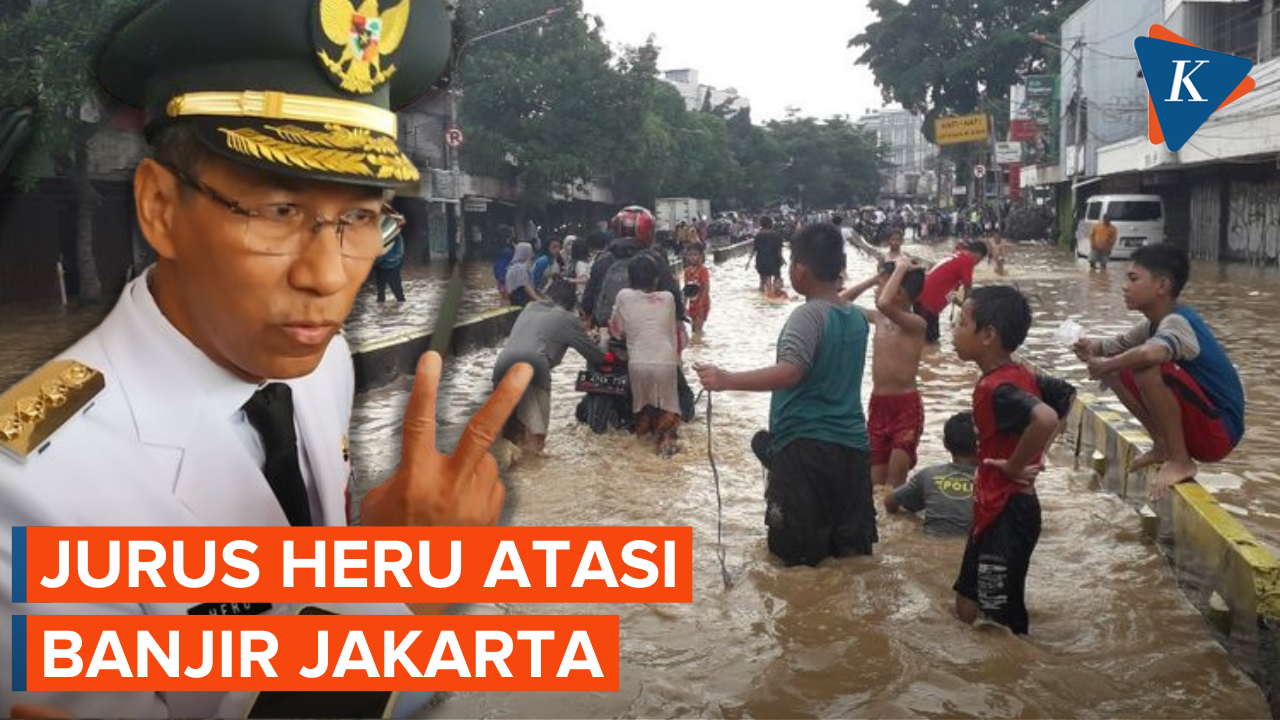 Jurus Heru Budi Hartono Atasi Banjir di Jakarta
