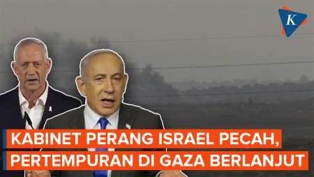 Israel Lanjutkan Serangan di Gaza di Tengah Perpecahan Kabinet Perang