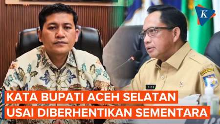 Begini Respons Bupati Aceh Selatan Usai Diberhentikan Sementara Oleh Tito
