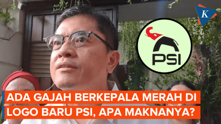 Makna Gajah Berkepala Merah di Logo Terbaru PSI