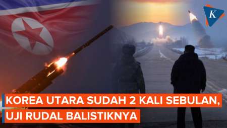 Korut Uji Rudal Balistik Lagi, Bikin Korsel-Jepang Was-was!