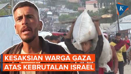 Kesaksian Warga Gaza Ditembaki Saat MenujuTempat Distribusi Bantuan