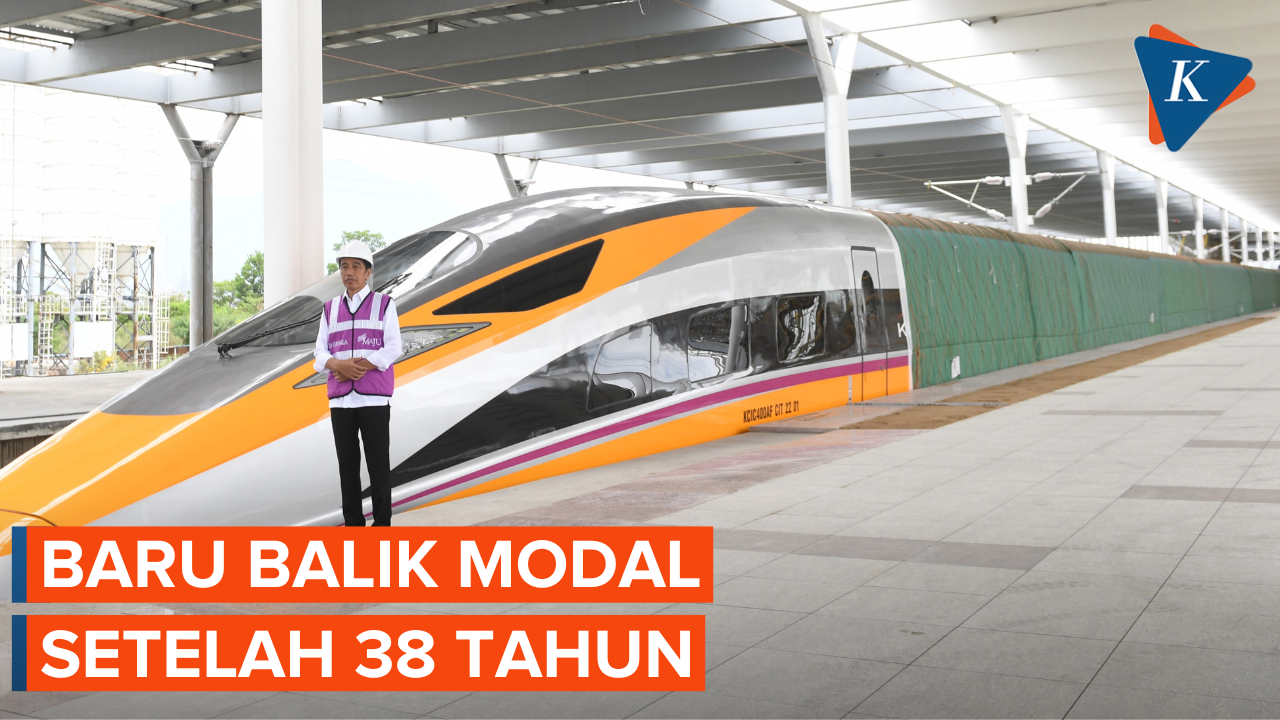 Proyek Kereta Cepat Jakarta-Bandung Akan Balik Modal Setelah 38 Tahun Beroperasi