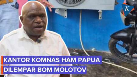 Kantor Komnas HAM Papua Dilempar Bom Molotov, Natalius Pigai: Ini Kekerasan!