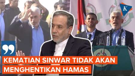 Menlu Iran: Hamas Tidak Akan Berhenti Usai Terbunuhnya Yahya Sinwar