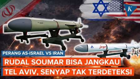 Rudal Soumar Iran Menyusup 2.500 Km Tanpa Terdeteksi, Sulit Dicegat AS-Israel?