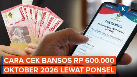 Cara Cek Penerima Bansos Rp 600.000 Cukup Modal NIK KTP
