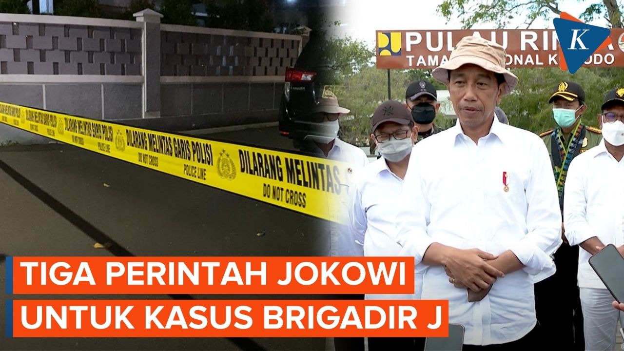 Tiga Perintah Jokowi Agar Polri Tuntaskan Kasus Tewasnya Brigadir J