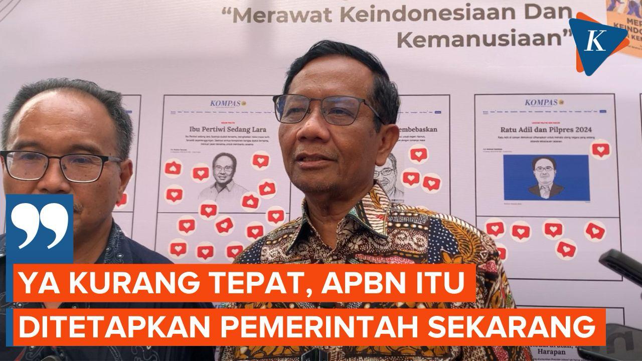 Makan Siang Gratis Masuk Pembahasan APBN 2025, Mahfud MD: Kurang Tepat