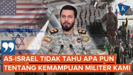 Iran: Amerika-Israel Tidak Tahu Apa-apa Soal Kekuatan Militer Kami!