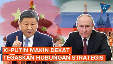 Xi Serukan Rencana Besar, Putin Bersiap Kunjungi China