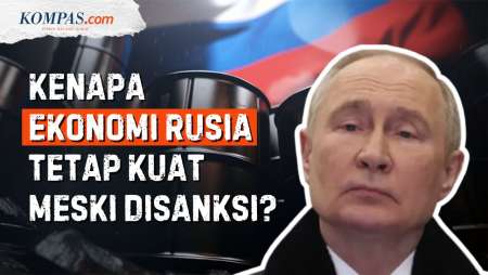 Rahasia Putin Pertahankan Ekonomi Rusia Saat Perang Meski Disanksi Sana-sini