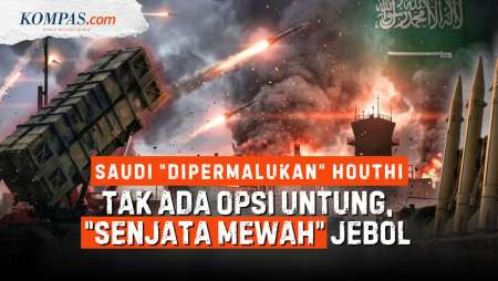 Arab Saudi Dipermalukan Houthi: Tak Ada Opsi Untungkan Riyadh, Senjata Mewah Dibungkam Rudal Murah