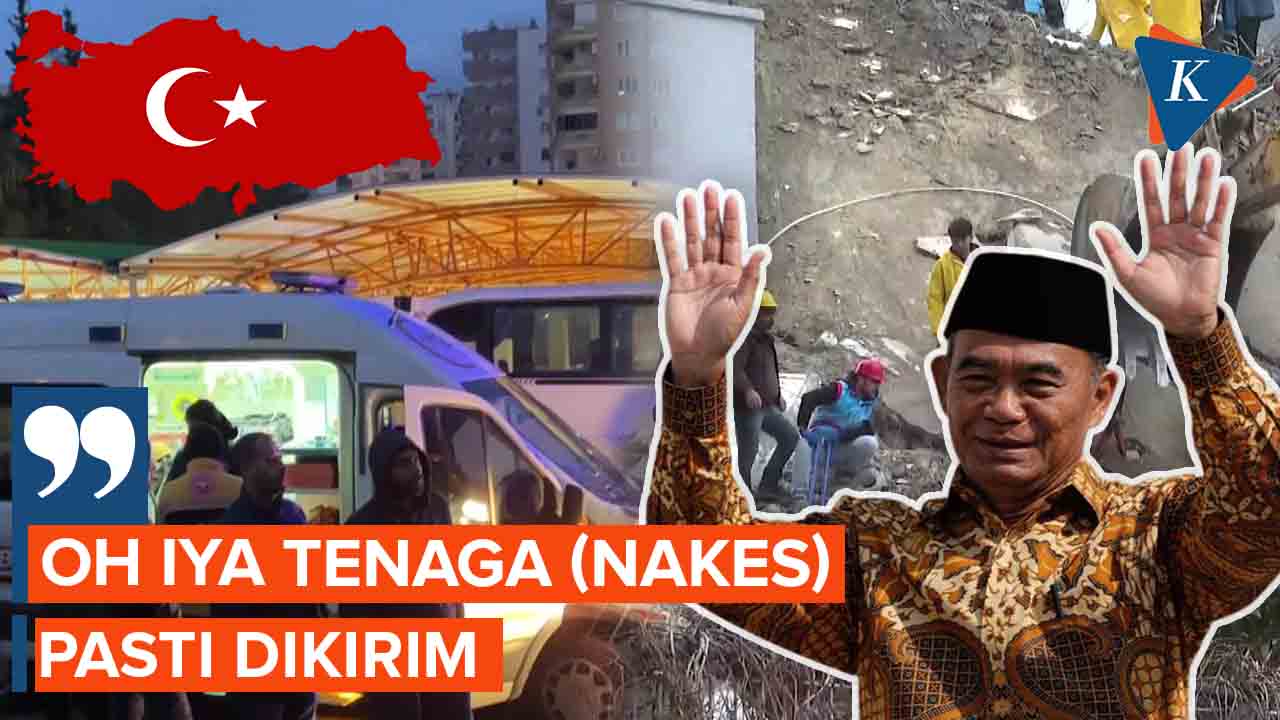 Pemerintah Terjunkan Tenaga Kesehatan untuk Bantu Korban Gempa Turkiye