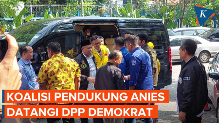 Usai Nyatakan Evaluasi Dukungan, Demokrat Didatangi Pendukung Anies