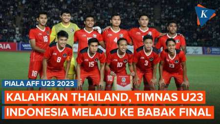 Indonesia Masuk Final AFF U23 2023 Usai Kalahkan Thailand 3-1