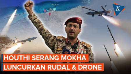 Houthi Pamer Serangan Rudal Dan Drone Di Mokha