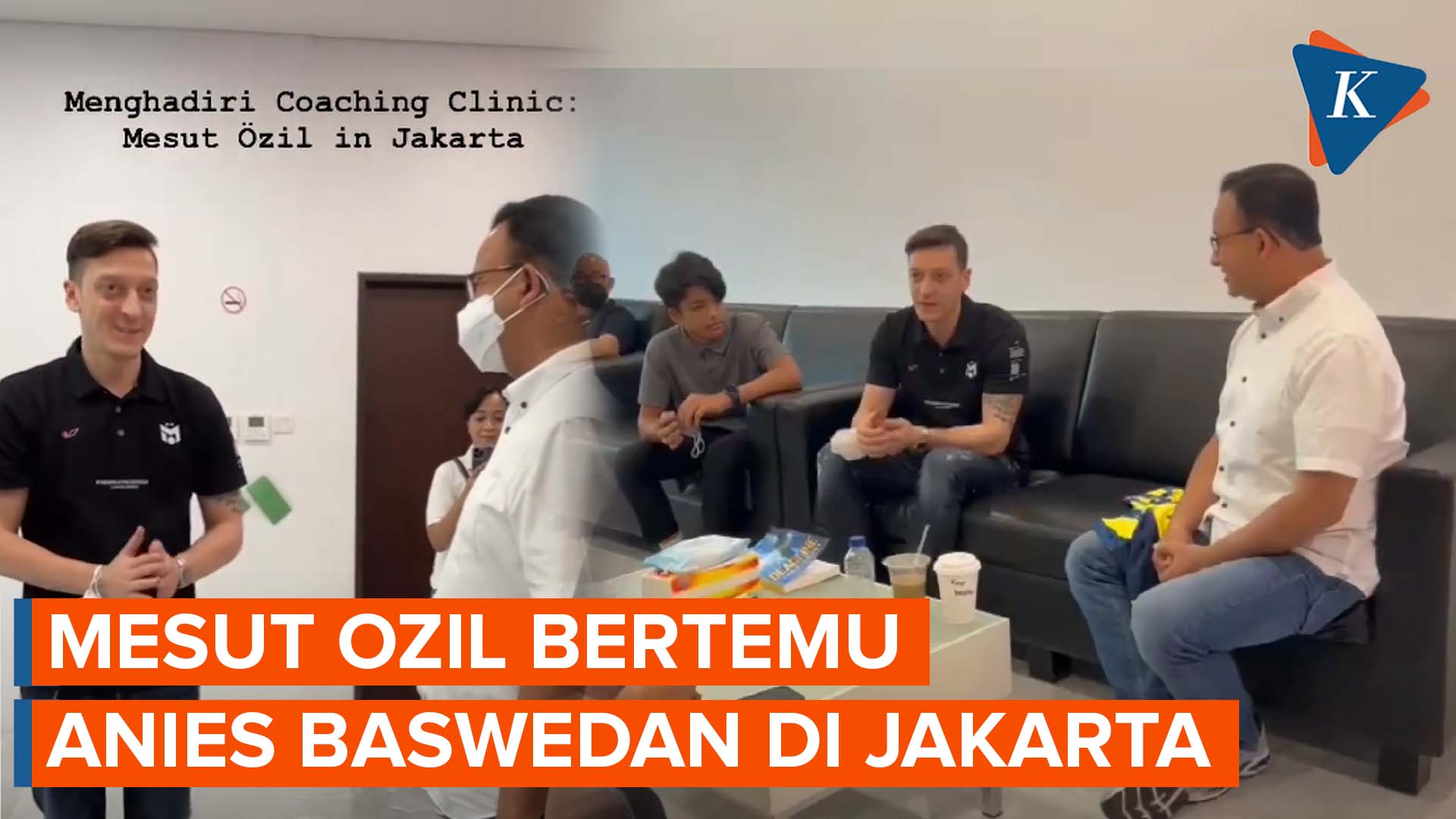 Anies Baswedan Bertemu Mesut Ozil Di Stadion Gelora Bung Karno