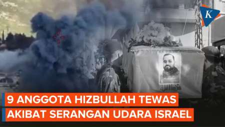 Israel Gempur Lebanon Selatan, 9 Anggota Hizbullah Tewas Termasuk Komandan Lokal