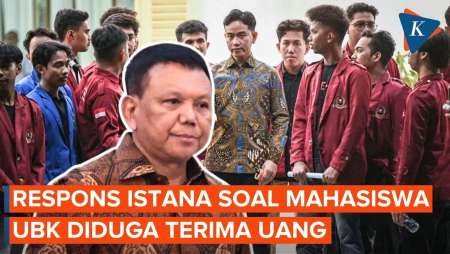 Respons Istana soal Mahasiswa UBK Diduga Terima Rp 20 Juta Usai Demo dan Bertemu Gibran