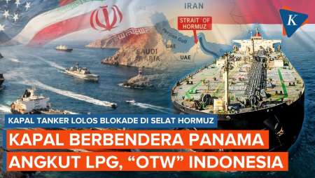 Kapal Tanker Indonesia Lolos Blokade Iran di Selat Hormuz, Bawa LPG!