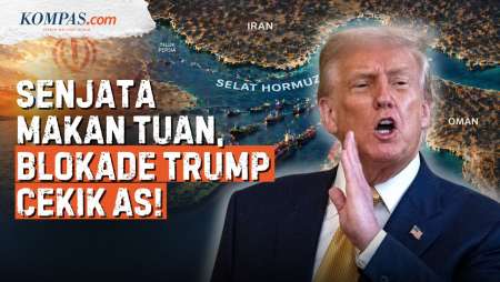 Blunder Trump: Lanjutkan Blokade Iran, Tapi "Ngos-ngosan" Dicekik Harga Bensin