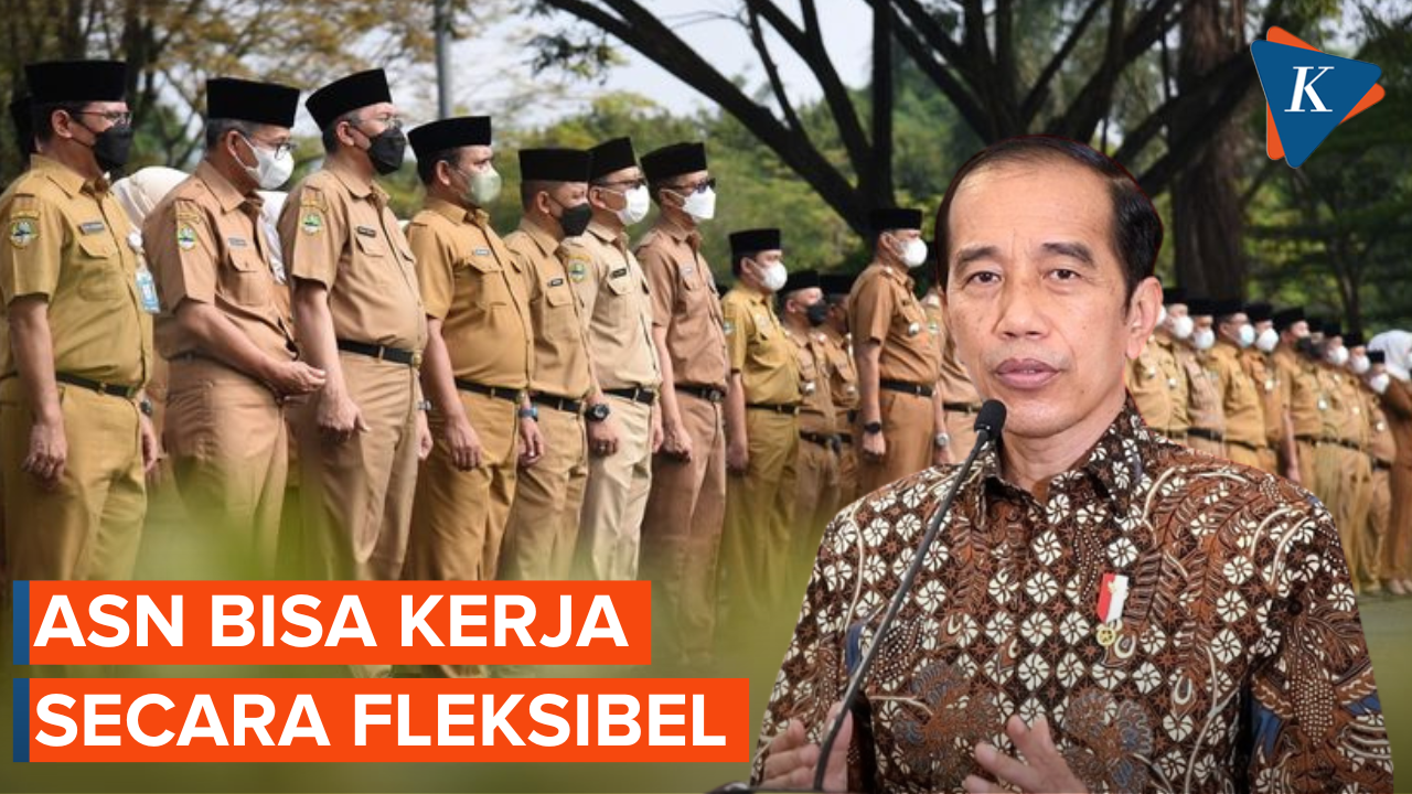 Jokowi Teken Perpres, ASN Bisa Kerja Fleksibel dalam Hal Lokasi…