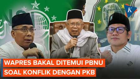 Wapres Akan Jadi Penengah Terkait Konflik PBNU dan PKB?