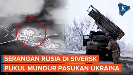 Serangan Rusia Menggila, Pasukan Ukraina "Balik Kanan" Dari Kota Siversk