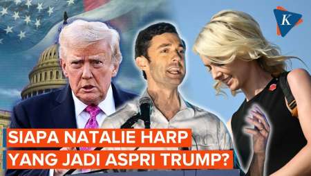Siapa Natalie Harp, Sosok "Pendamping" Trump Yang Disinggung Senator AS?