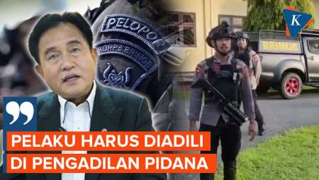 Anggota Brimob Aniaya Pelajar Hingga Tewas, Yusril: Tak Cukup Dipecat, Harus Dipidana