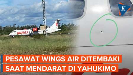 Pesawat Wings Air Ditembaki saat Mendarat di Yahukimo Papua