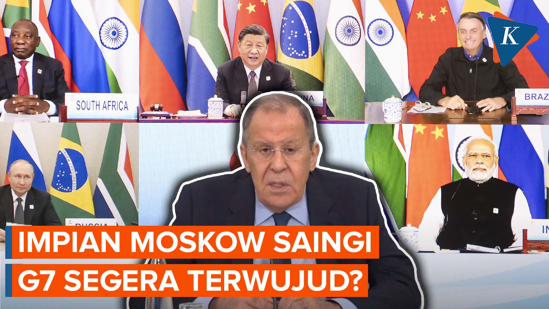 Sergey Lavrov Klaim Belasan Negara Tertarik Gabung BRICS