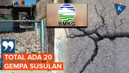 Gempa Bandung Hari Ini, BMKG Sebut Sudah Terjadi 20 Kali Gempa Susulan