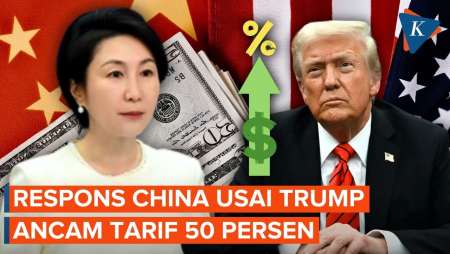 Trump Ancam Tarif 50 Persen Ke China Karena Bantu Iran, Ini Respons Beijing
