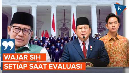 Prabowo Lempar Sinyal Reshuffle Kabinet, Cak Imin: Wajar Sih…