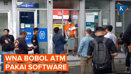 WN Bulgaria Bobol ATM di Jogja, Uang Keluar Sendiri seperti “Jackpot