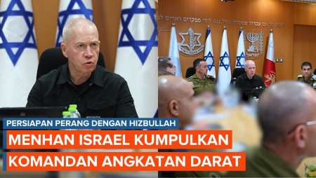 Menhan Israel Kumpulkan Komandan Angkatan Darat, Koordinasi Perang dengan Hizbullah?