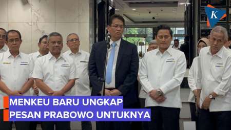 Menkeu Purbaya Ungkap Pesan Prabowo Usai Dia Resmi Gantikan Sri Mulyani