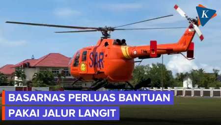 Basarnas Perluas Penyaluran Bantuan Ke Daerah Terisolir Pakai Jalur Langit