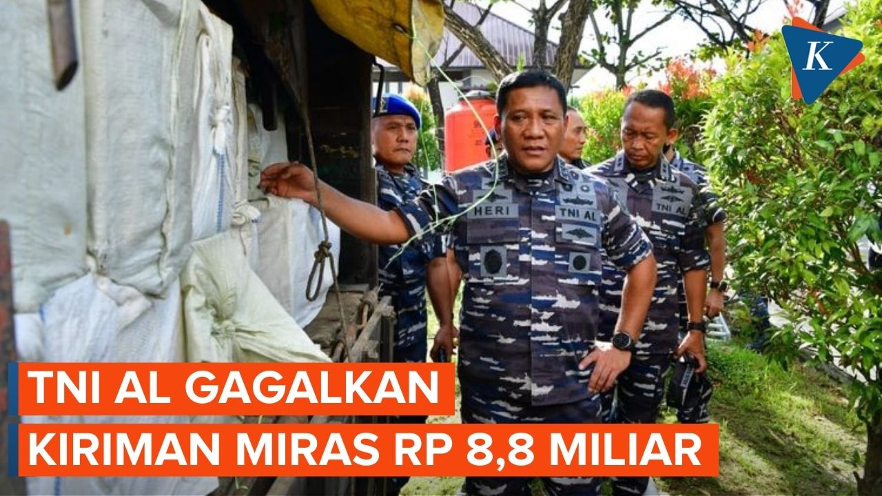 TNI AL Gagalkan Penyelundupan Miras dari Malaysia Senilai Rp 8,8 Miliar (revisi)