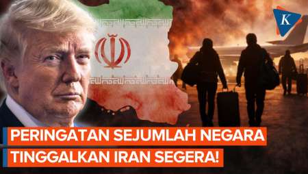 Berbagai Negara Perintahkan Warganya Segera "Angkat Kaki" Dari Iran