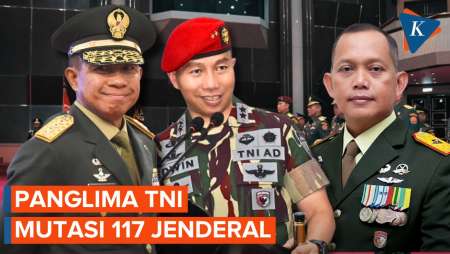 Panglima TNI Mutasi 117 Perwira Tinggi, Danpaspampres dan Pangdam IV Diponegoro Diganti!