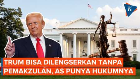 Trump Bisa Dilengserkan Tanpa Pemakzulan, Ini Mekanismenya