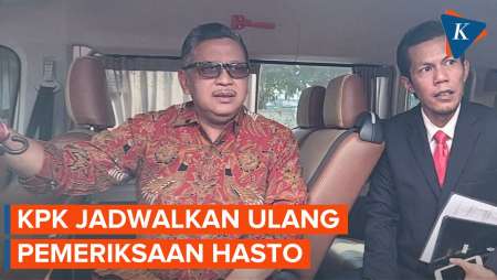 KPK Bakal Jadwal Ulang Pemeriksaan Hasto dalam Kasus DJKA