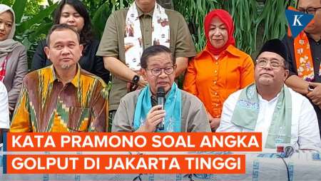 Angka Golput di Jakarta Tinggi, Pramono: Pemilu Berdekatan Melelahkan bagi Publik