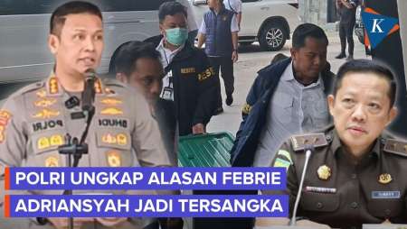 Polri Ungkap Dasar Penetapan Febrie Adriansyah sebagai Tersangka