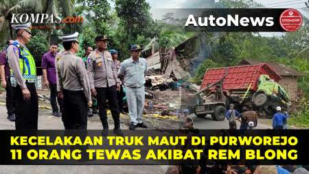 Kecelakaan di Jalur Tengkorak Purworejo, 11 Tewas akibat Truk Rem Blong