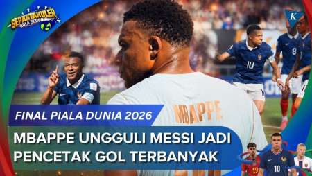 Kylian Mbappe Raih Sepatu Emas Di Piala Dunia 2026
