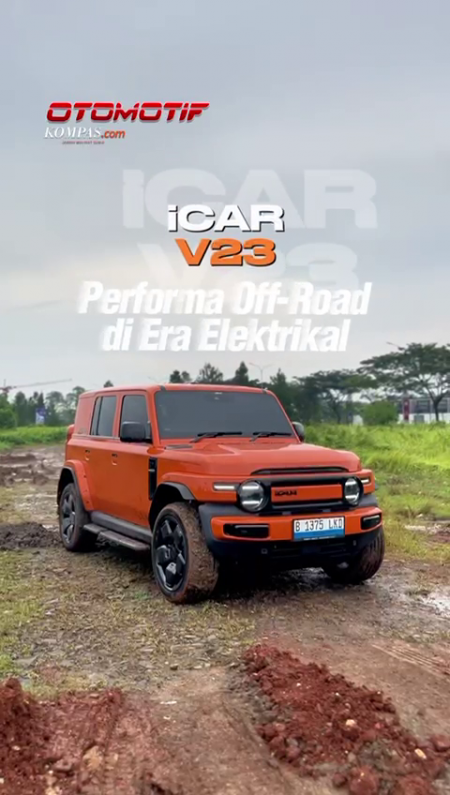 iCar V23, Jip Listrik Bertampang Retro Modern